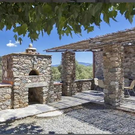 Maison En Pierre Corse Avec Vue Entre Mer Et Montagne Moltifao Exterior photo